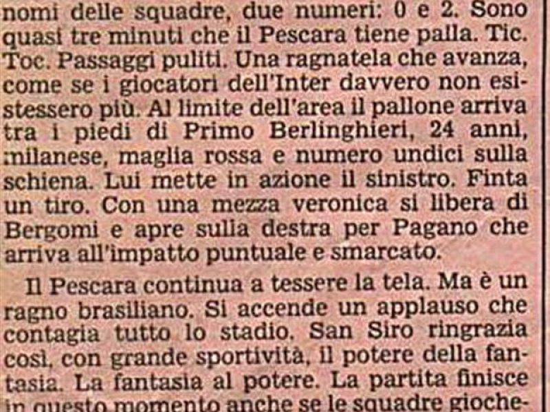 Ah..m'arcord: Inter-Pescara 0-2, foto 2