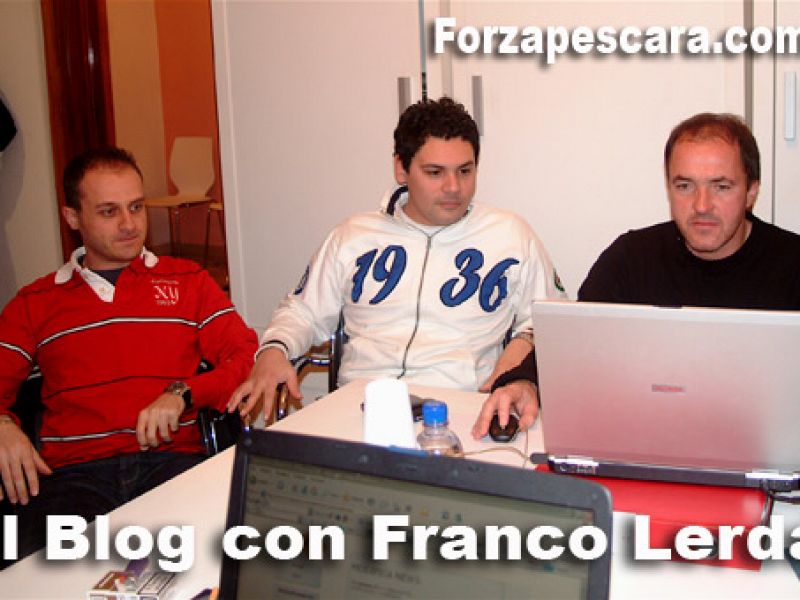 Aperto ufficialmente il blog con Franco Lerda, foto 1