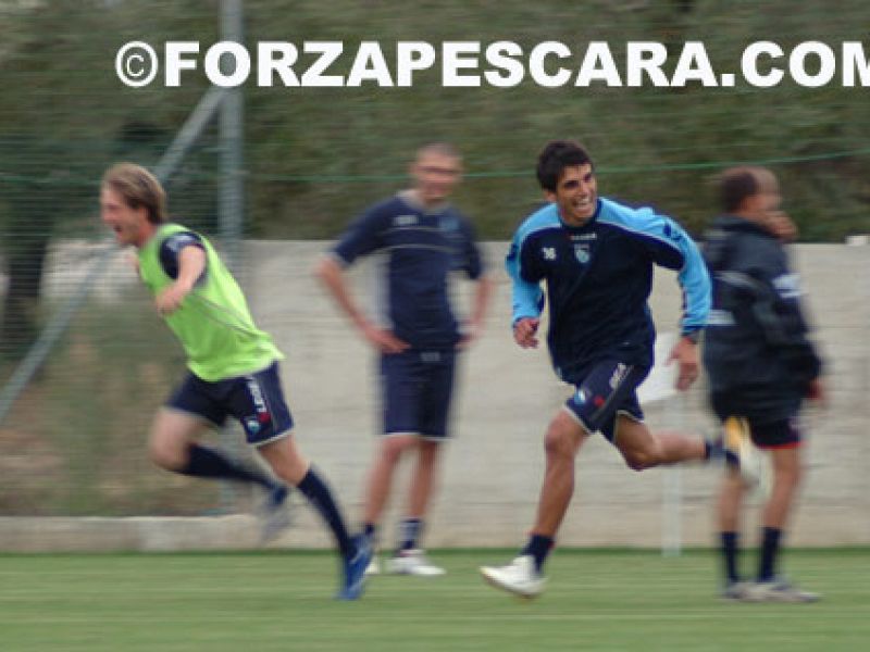 Pescara: morale alle stelle nell'allenamento odierno, foto 1