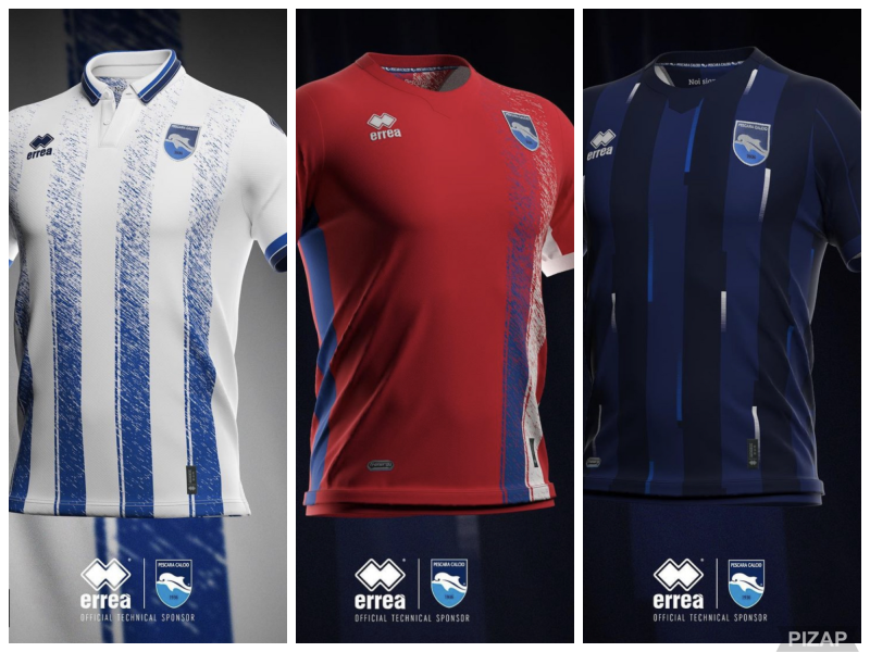 Presentate le maglie ufficiali del Pescara 2022-2023, foto 1