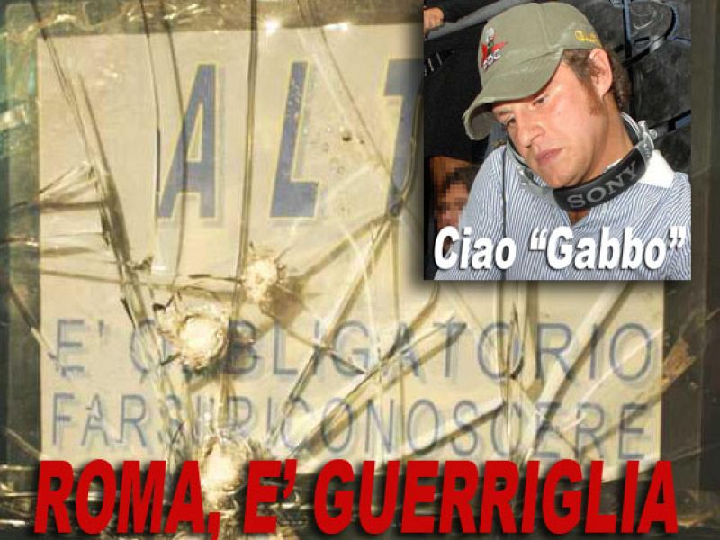 Roma, è una serata di guerriglia, foto 1