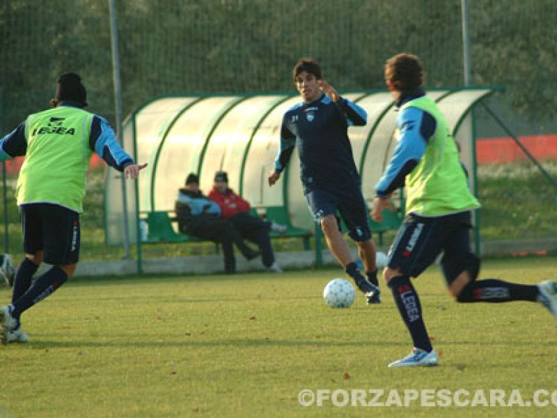 Ripresa della preparazione: fermi Conti e Felci, foto 2