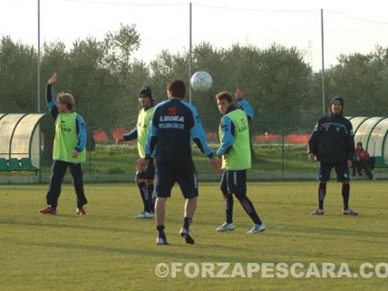 Ripresa della preparazione: fermi Conti e Felci, foto 4