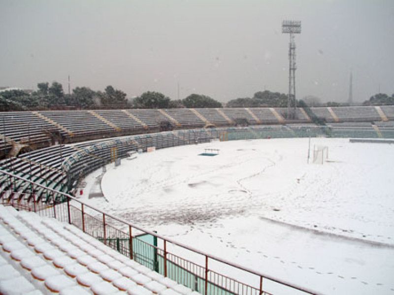 Stadio Adriatico innevato, foto 3