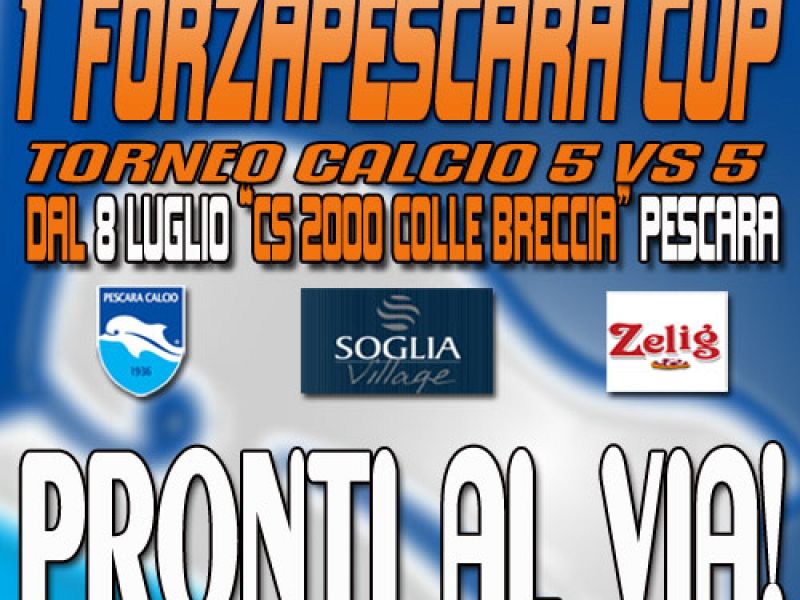 "Forzapescara Cup", tutto pronto per il via martedi 8 luglio, foto 1