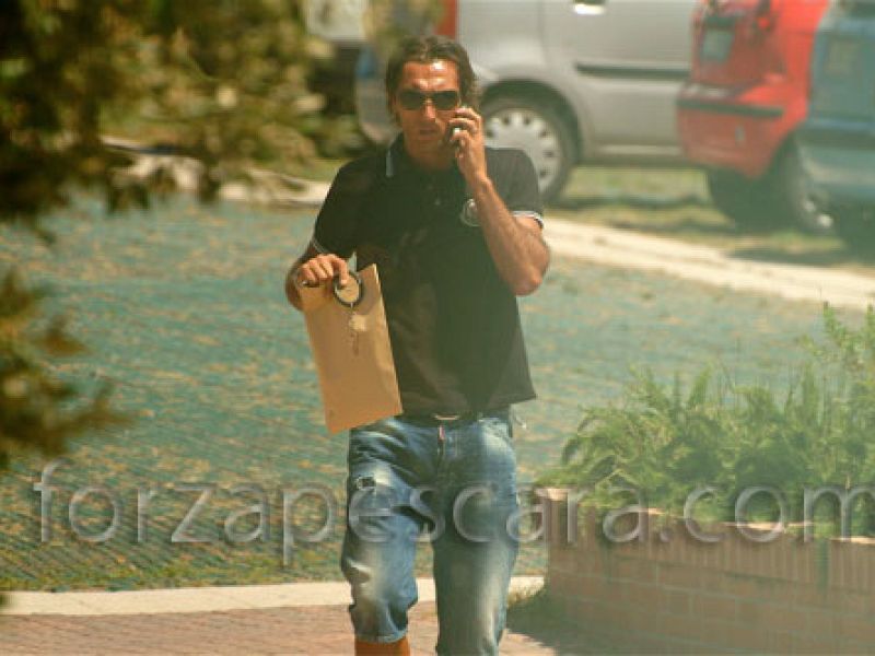 Fabio Bazzani arriva a Pescara, ecco le prime immagini in esclusiva, foto 3