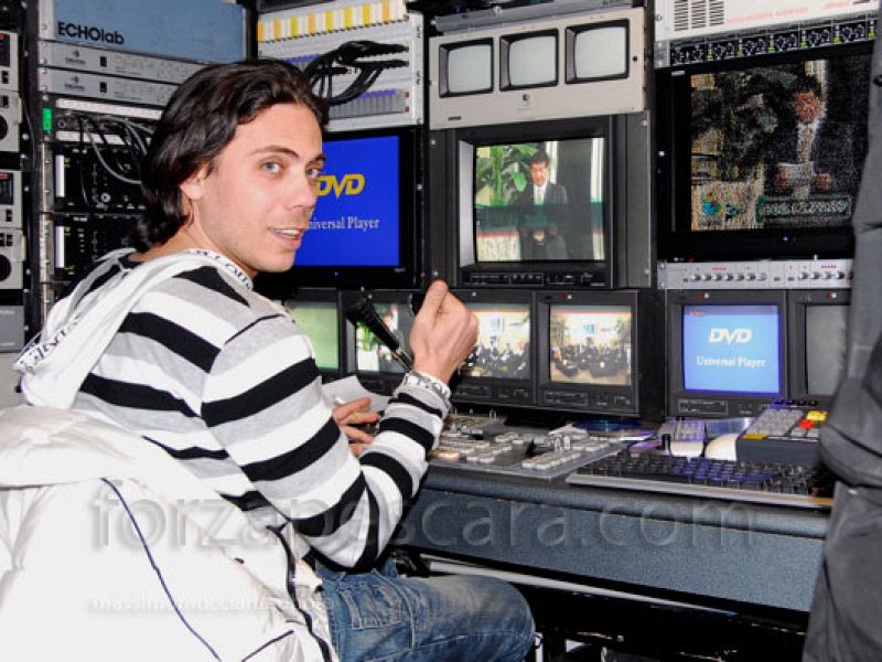 ON -LINE il servizio fotografico sulla trasmissione "Replay" condotta da Enrico Rocchi, foto 2