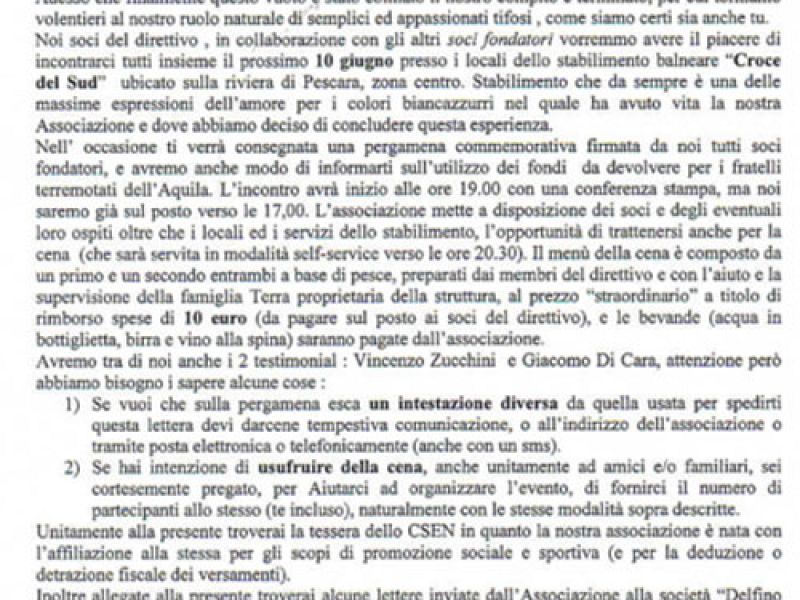 "Pescara siamo noi" cerimonia di chiusura il 10 giugno, foto 1