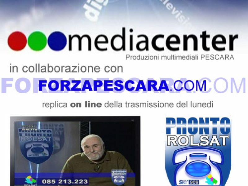 Replica video di "Pronto Rolsat" di ieri sera., foto 1