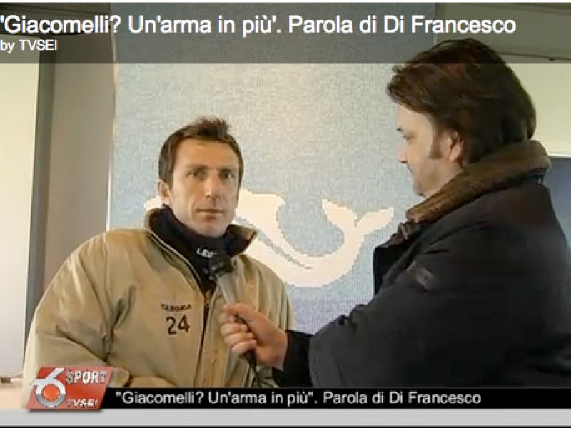 Giacomelli un'arma in più parola di Di Francesco, foto 1