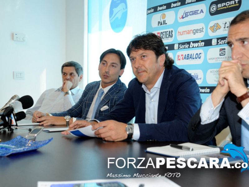 Conferenza stampa per il neo-socio Fezia, foto 1