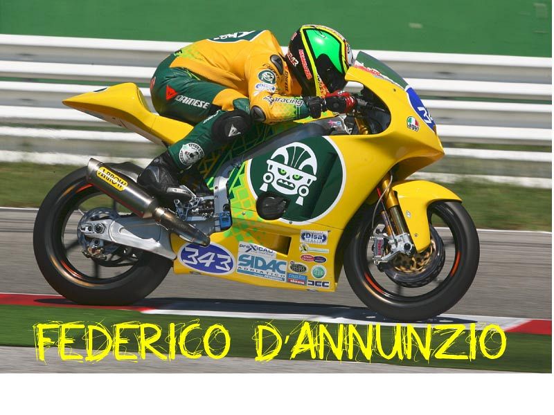 Motociclismo: FEDERICO D'ANNUNZIO 4° a Misano, foto 1