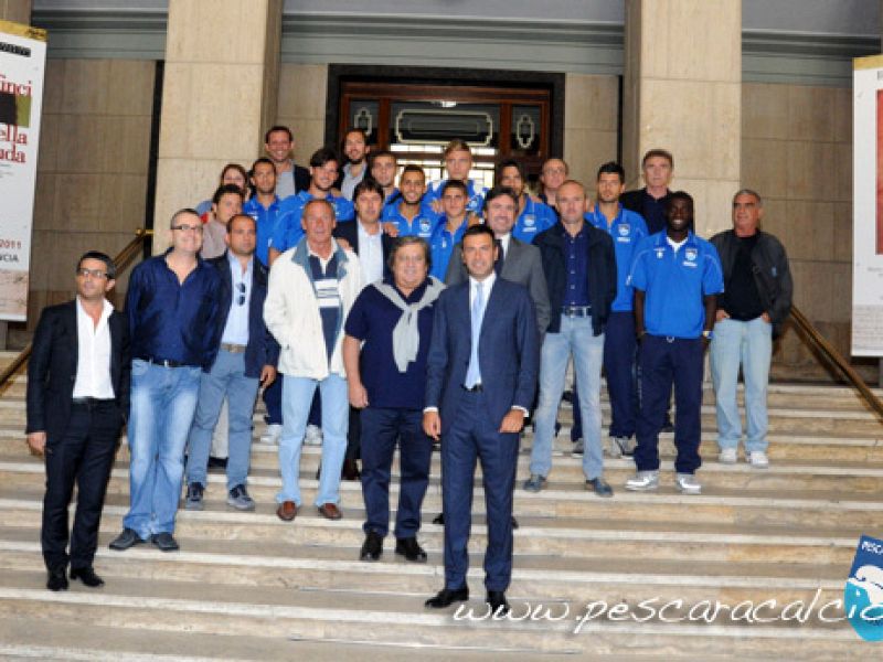 Il Pescara visita la mostra sulla “Gioconda nuda”, foto 1