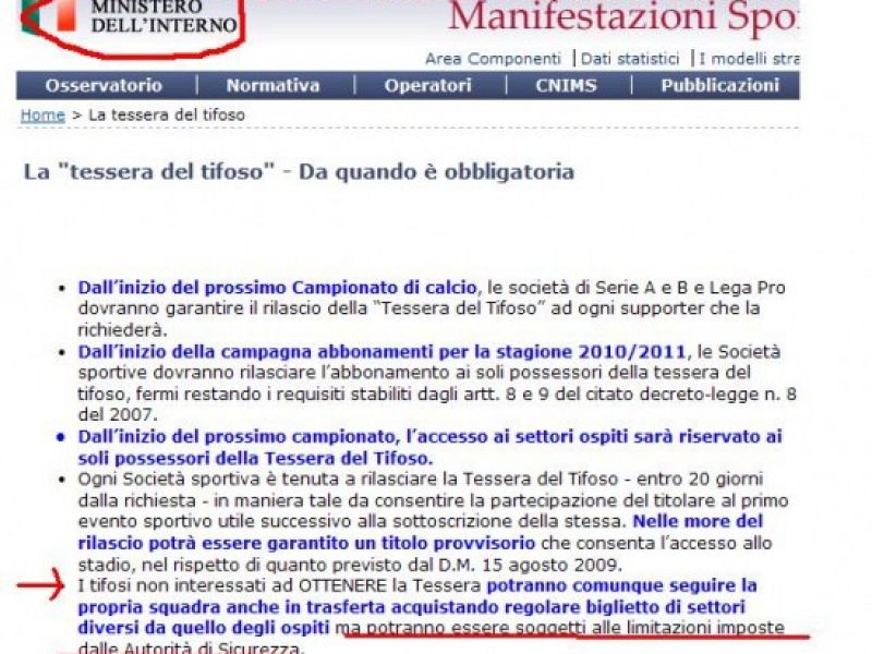 Editoriale del Tifoso, foto 3
