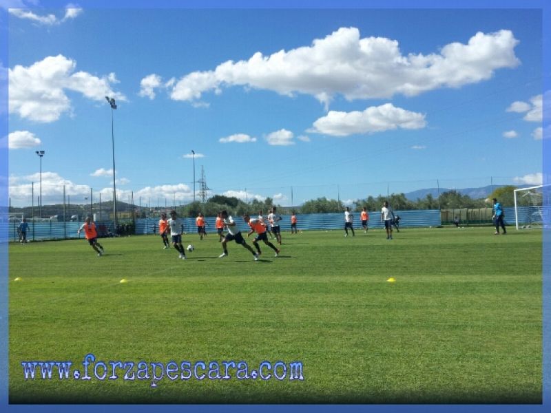 Pescara, stamattina ripresa degli allenamenti, foto 1