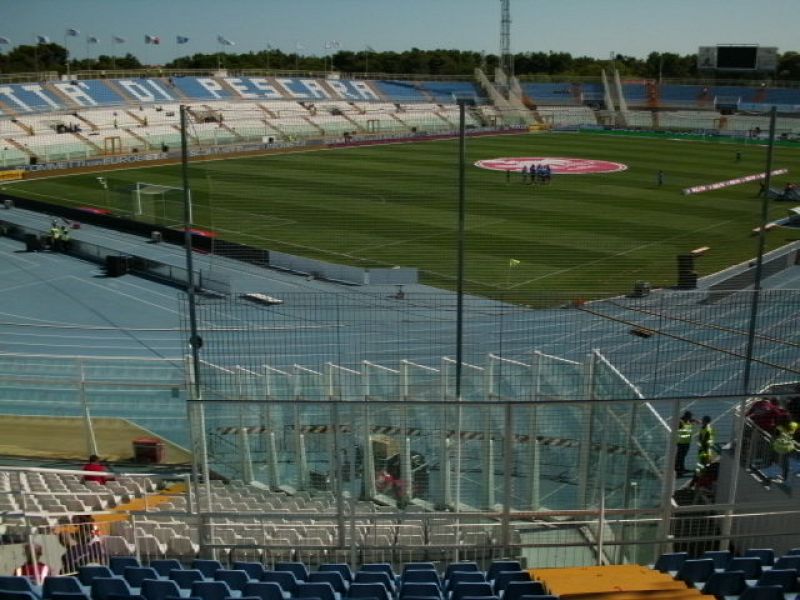 Visibilità negata allo Stadio Adriatico, foto 1