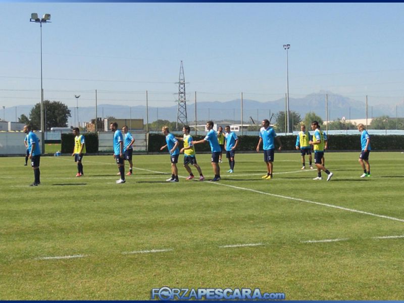 Il Pescara torna ad allenarsi, foto 1
