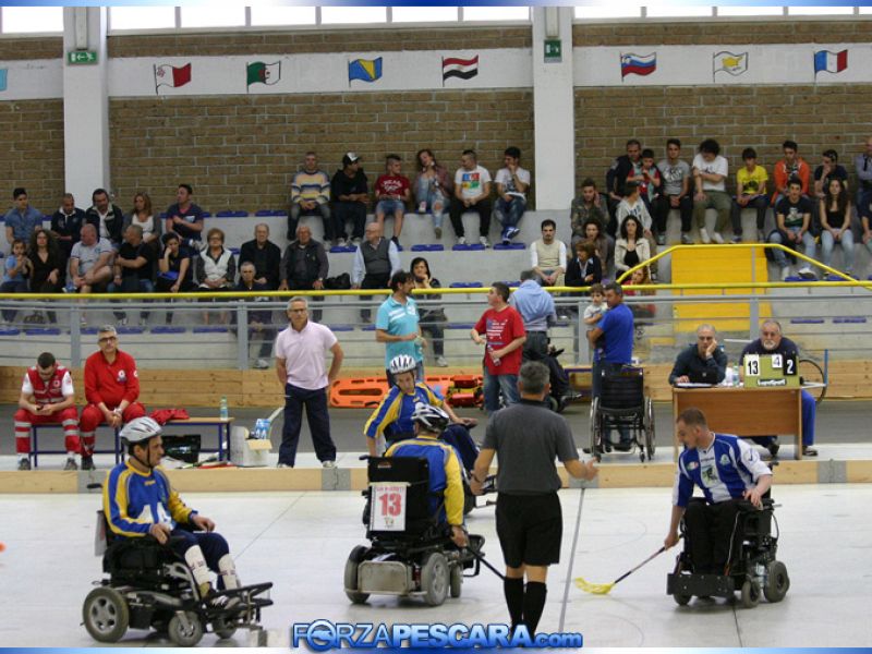 Wheelchair Hockey :gli Sconvolts Pescara battono la Gioco Parma per 15-2, foto 2