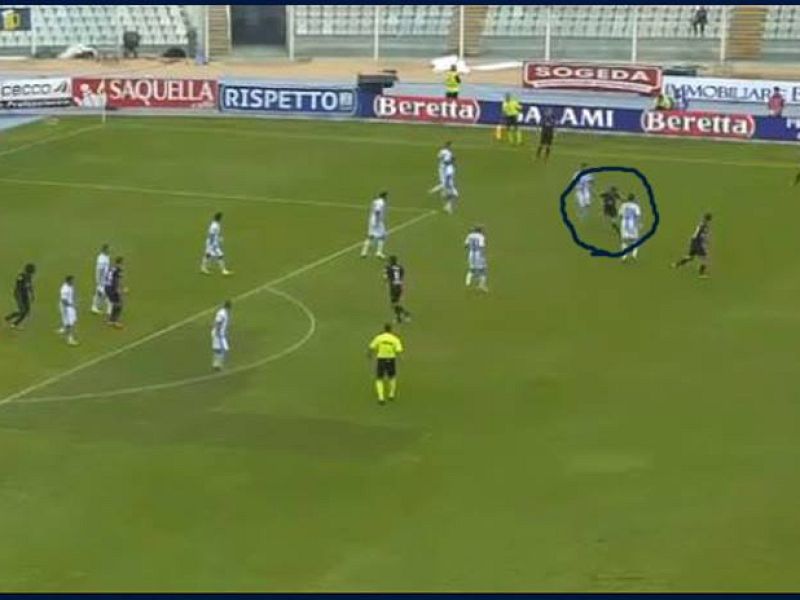 Il moviolone: Pescara-Spezia, foto 2