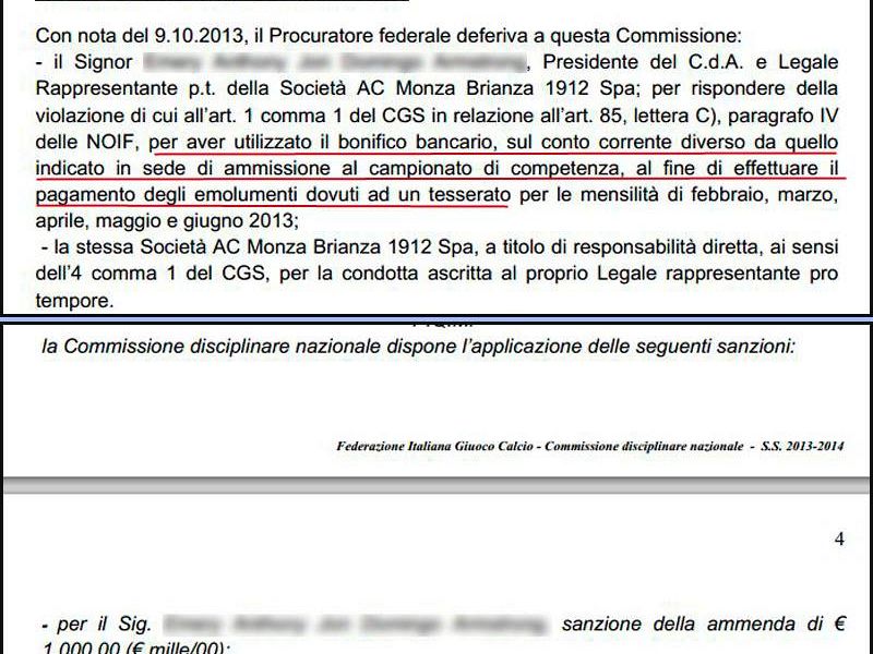 Pescara e Modena deferite alla Commissione Disciplinare. Risponde la società ., foto 2