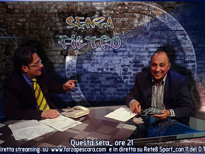 Stasera alle 21, su Rete8 Sport, torna Senza Filtro , foto 1