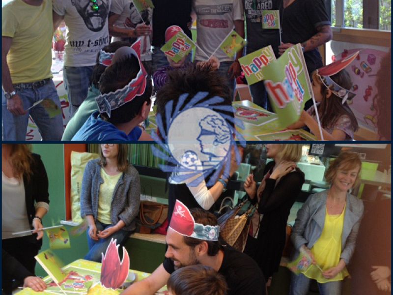 GIOCATORI AL FAST FOOD CON I BIMBI DELLA CASA MADRE ESTER , foto 1