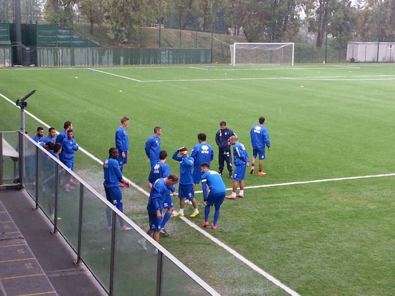 I biancazzurri tornano ad allenarsi in vista della trasferta di Terni, foto 1