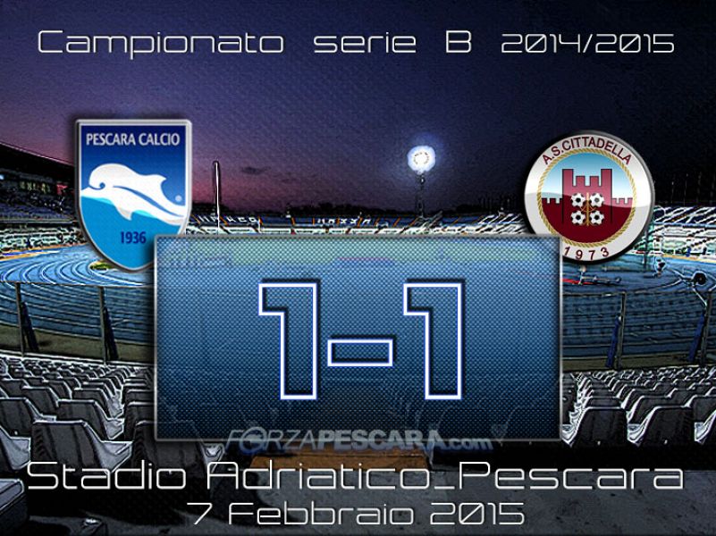 Pescara vs Cittadella 1 a 1, foto 1