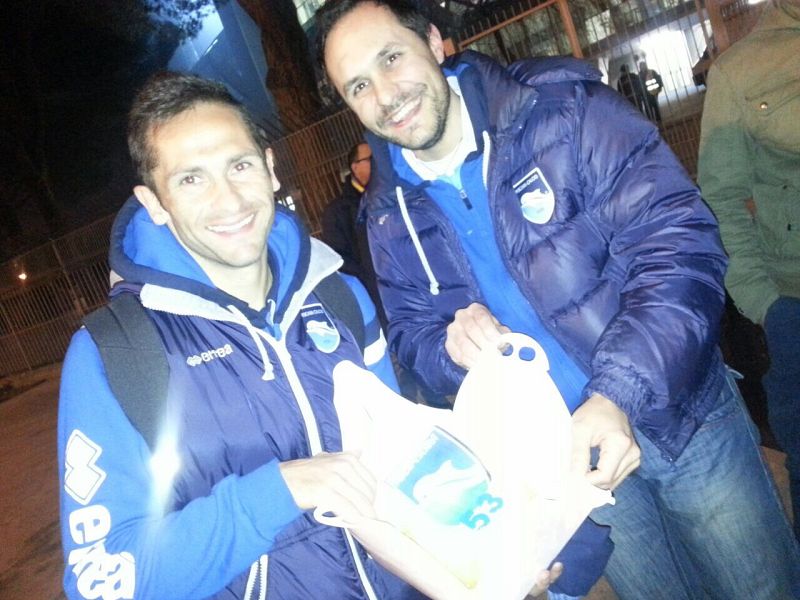 Sansovini, 150 volte in biancazzurro, 53 gol e...la torta, foto 3