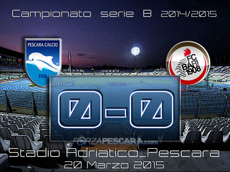 Pescara vs Bari 0 a 0, foto 1