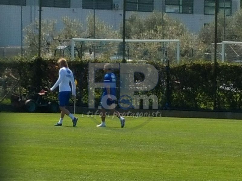 Notiziario: allenamento sotto gli occhi di Pavone , foto 1