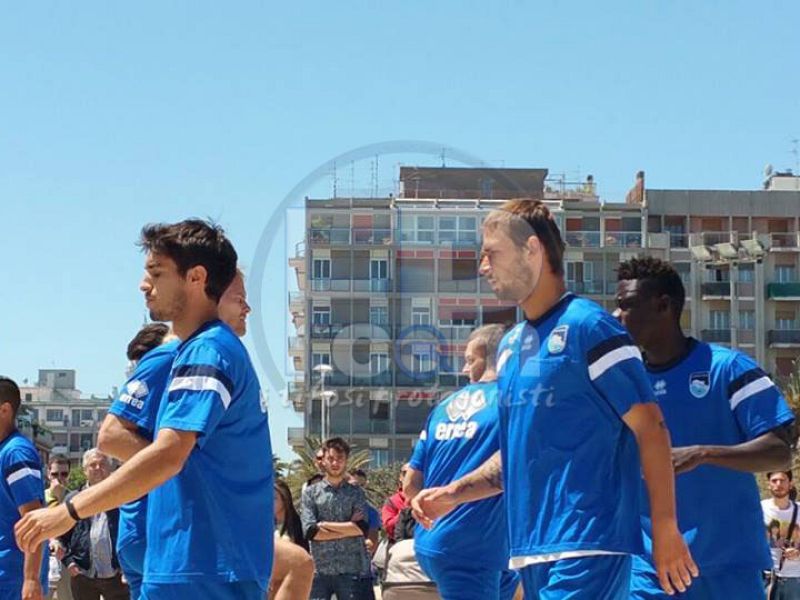 Il Pescara alla Nave di Cascella: alcuni scatti, foto 2