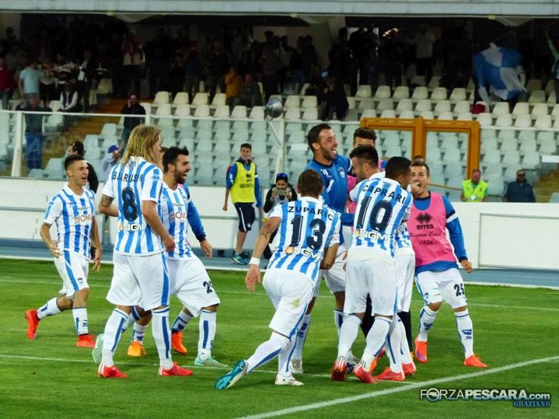 Pescara-Vicenza: gol di Memushaj e boato dello stadio, foto 1