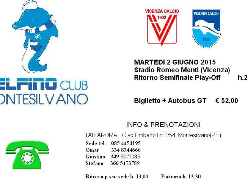 Info utili per la trasferta di Vicenza, foto 1