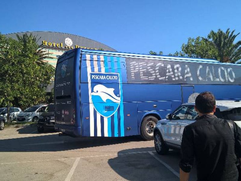 Il Pescara partito per il ritiro, foto 1