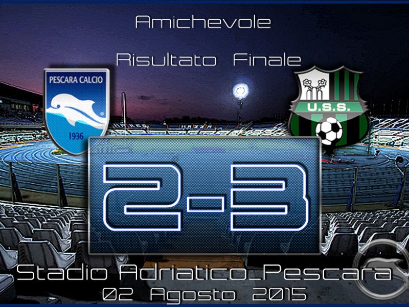 Pescara-Sassuolo 2-3 FINITA, foto 1
