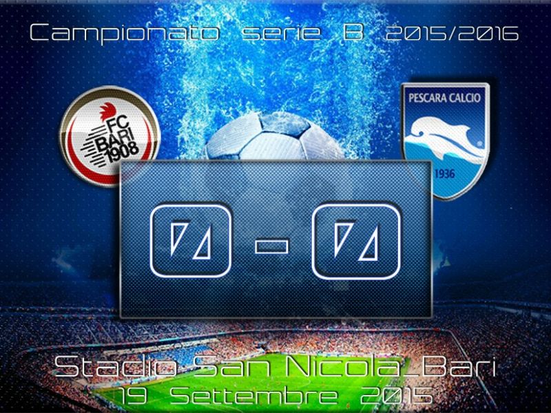 BARI vs PESCARA FINALE 0-0, foto 1