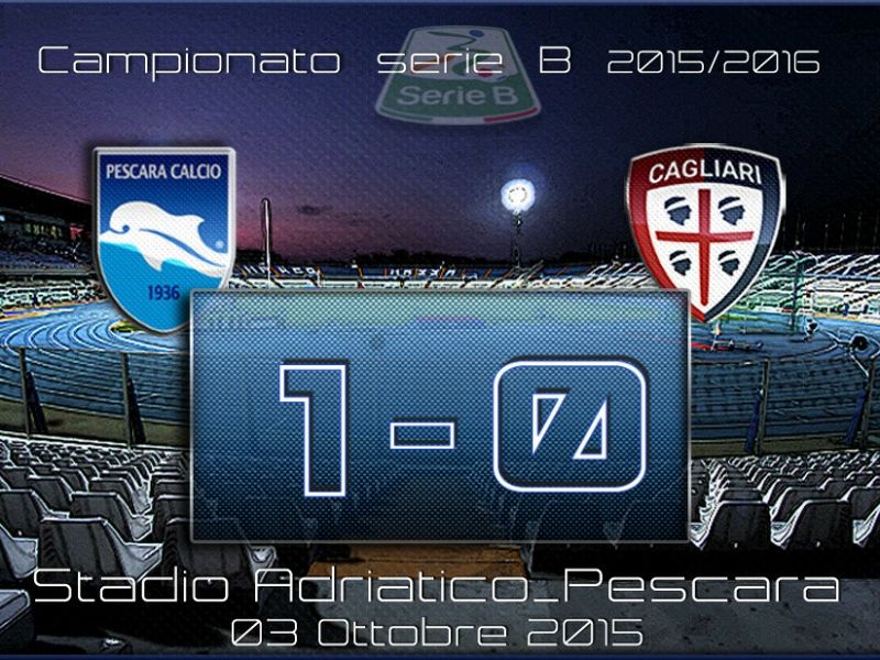 Pescara-Cagliari FINALE 1-0, foto 1