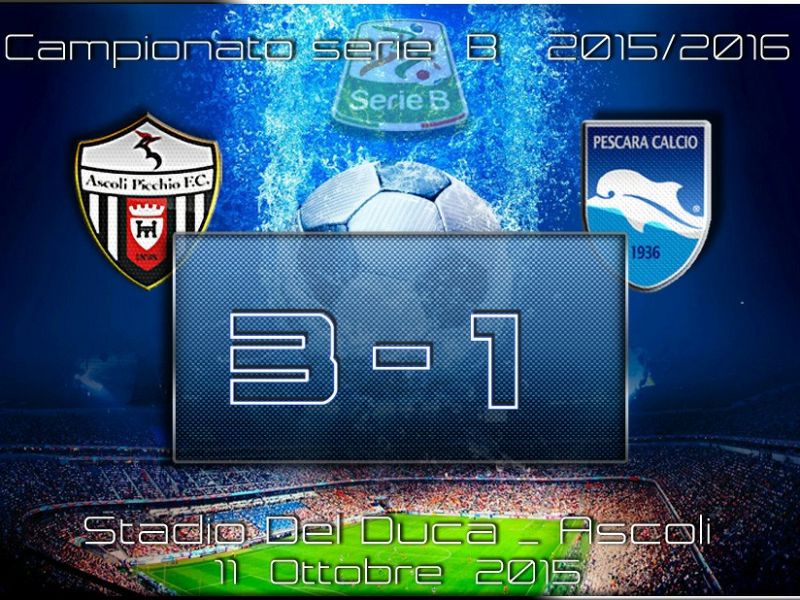 Ascoli-Pescara FINALE 3-1, foto 1