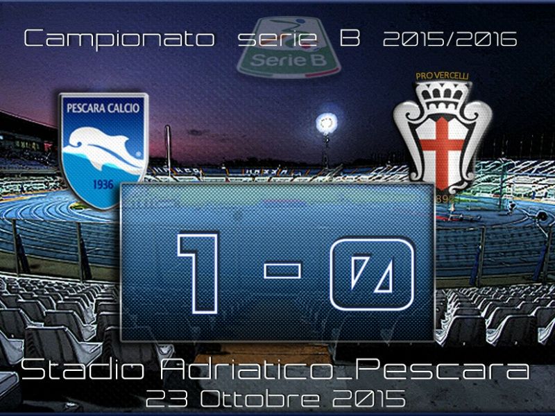 Pescara vs Pro Vercelli 1-0, foto 1
