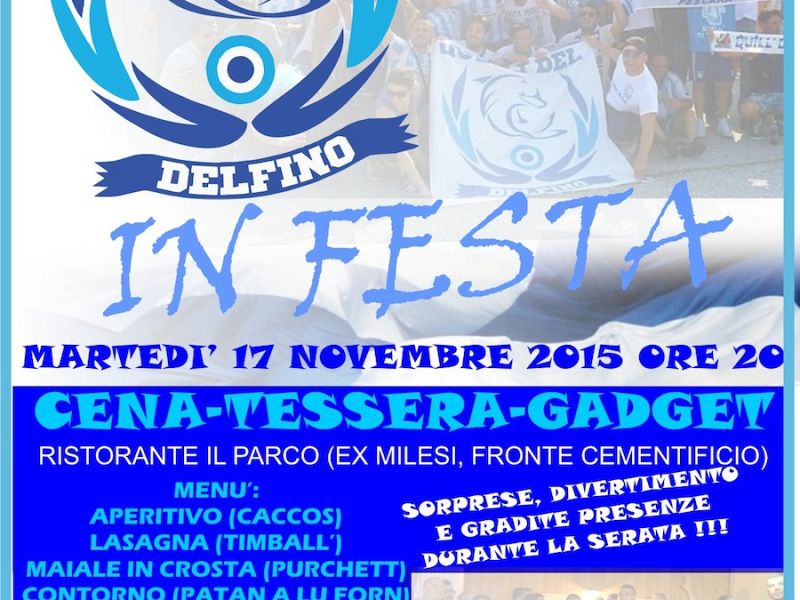 'Quelli del Delfino', la festa del club di tifosi, foto 1