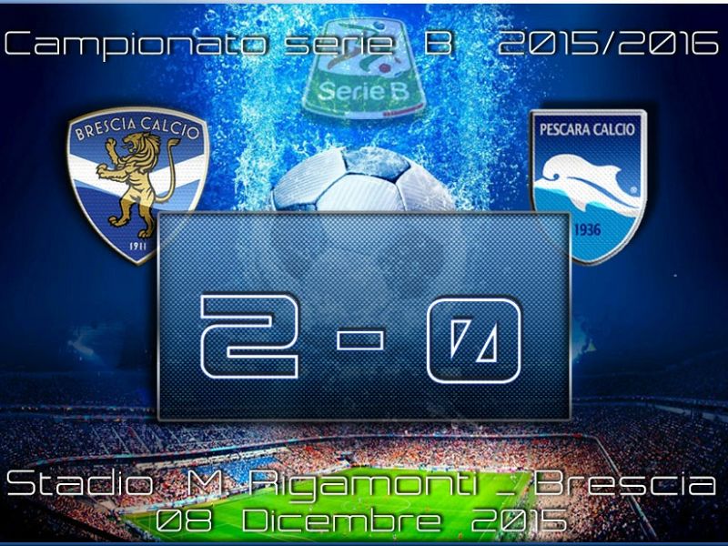 BRESCIA BATTE PESCARA 2-0, foto 1