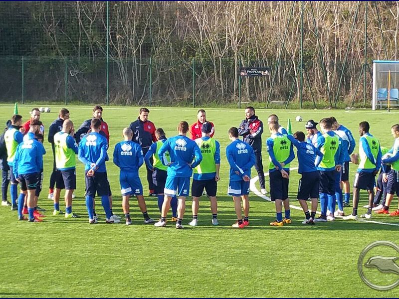 Notiziario:  Caprari, Memushaj e Mazzotta in gruppo, foto 1