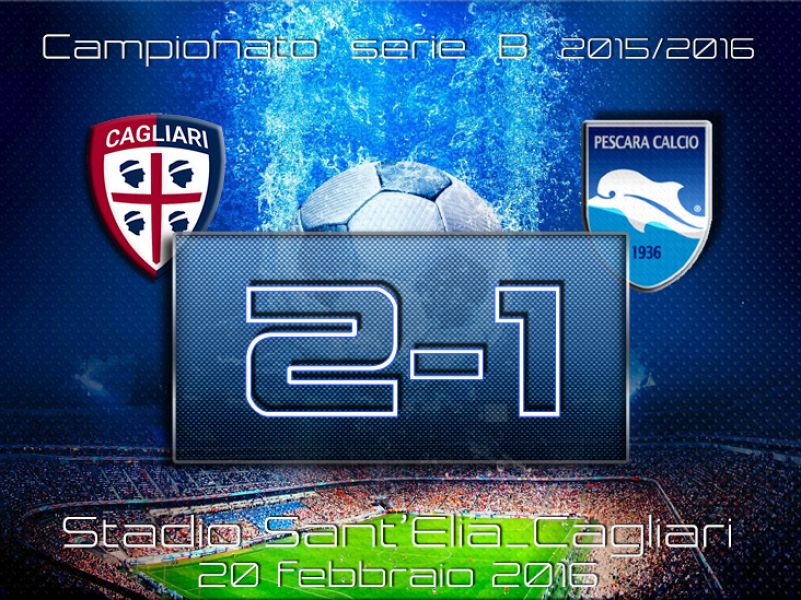 Pescara truffato a Cagliari. Sconfitto ingiustamente 2 a 1. , foto 1
