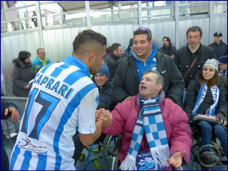 Il Pescara e la giornata nazionale delle persone con disabilità, foto 1