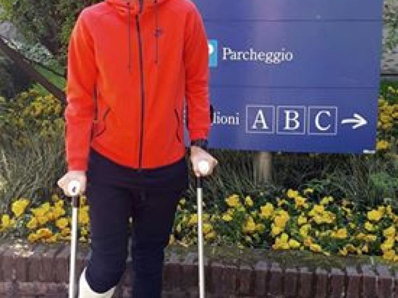 Rolando Mandragora operato ieri a Torino, foto 1