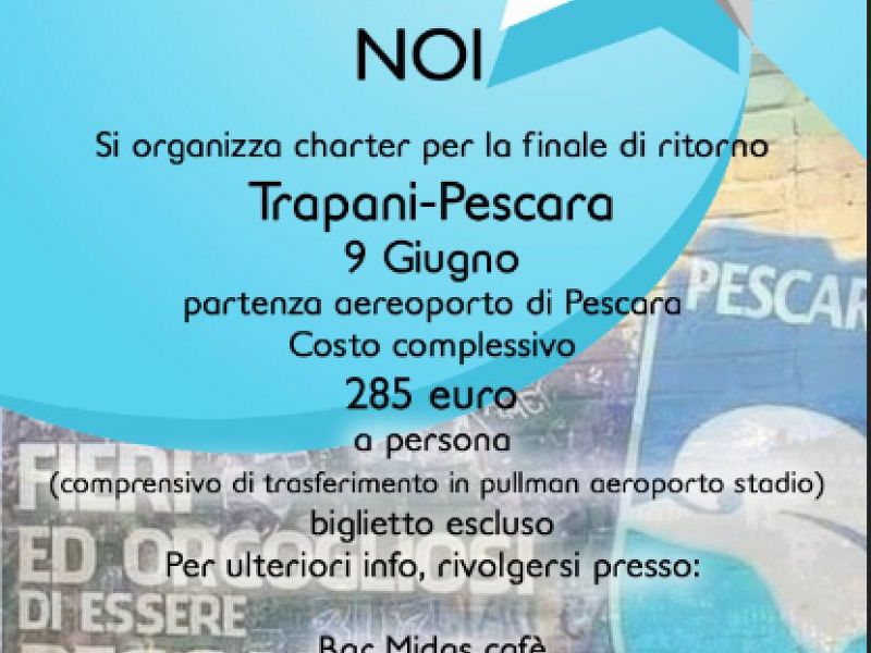 Volo charter per Trapani-Pescara, foto 1