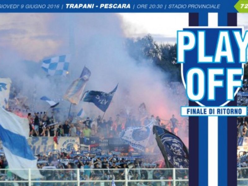 IL PESCARA TORNA IN SERIE A 1-1 A TRAPANI, foto 1