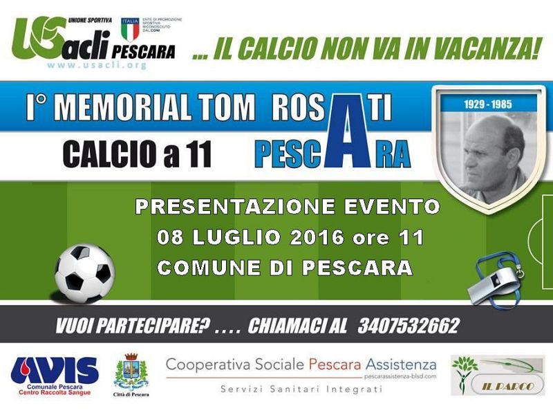 I Memorial Tom Rosati, foto 1