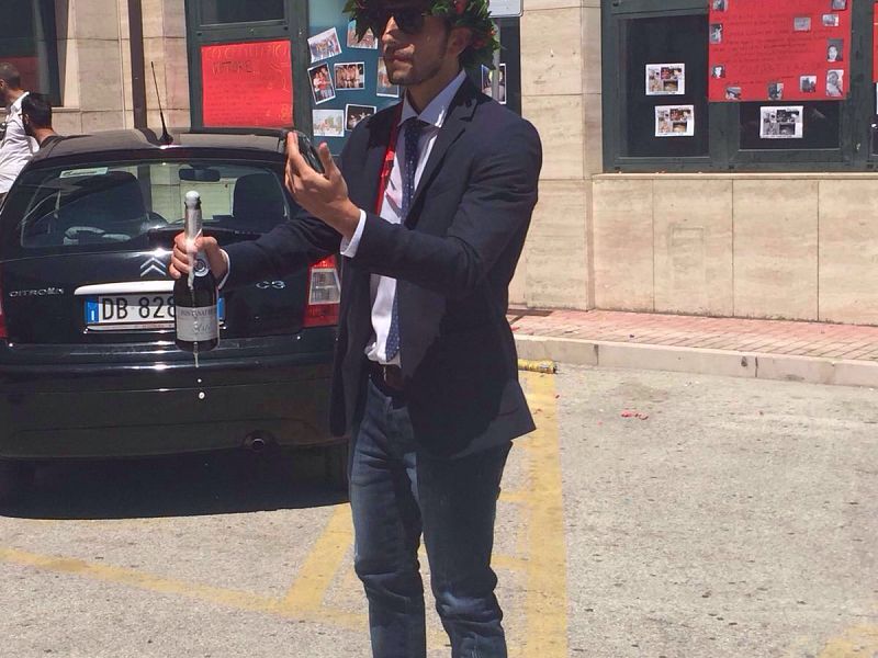 Oggi la Laurea del nostro Lorenzo Pelagatti, foto 1